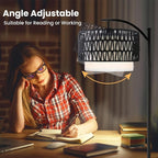 Arc Floor Lamp for Living Room,Farmhouse Floor Lamps with Remote Control & Dimmable Bulb,Black Rattan Boho Tall Standing Lamp for Bedroom Office