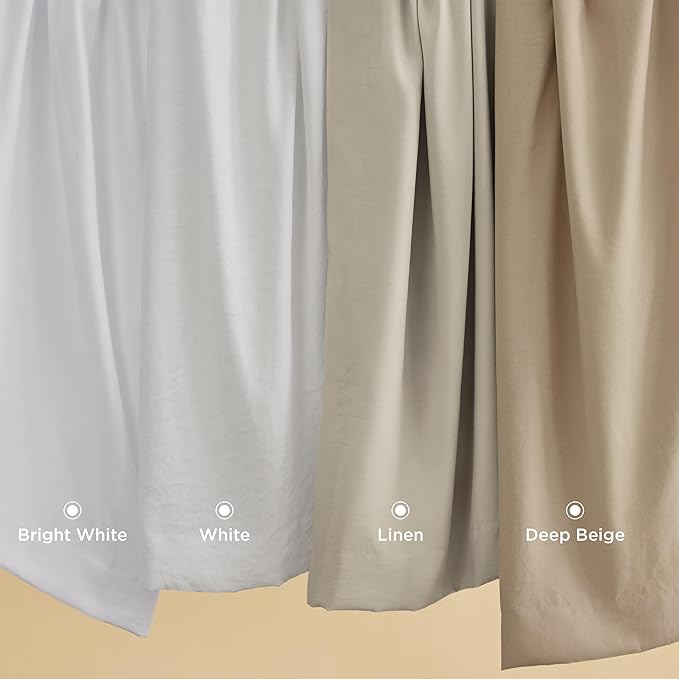 Bedsure Duvet Cover Full Size - 3 Pieces Prewashed Extra Soft Cotton-Like Bedding Set, Includes 1 Duvet Cover 80x90 Inches with Zipper Closure & 2 Pillow Shams, Linen, Comforter Not Included