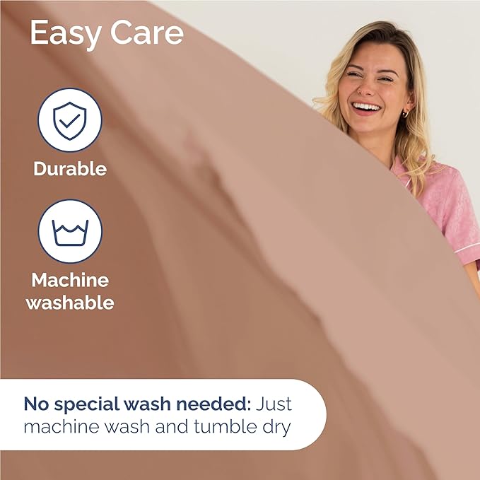 Twin XL Size 3 Piece Sheet Set - Comfy Breathable & Cooling Bed Sheets Set - Hotel Luxury Bedding for Women, Men, Kids, Teens, Boys & Girls - Deep Pockets, Ultra-Soft, Wrinkle Free - Oeko-Tex - Mauve