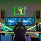 Neon Sign, Neon Signs for Wall Decor LED Light Up Signs Home Decor for Gaming Room Bedroom Club Party Bar Shop USB Operated