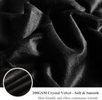 XeGe Luxury Faux Fur Throw Blanket, Black Soft 50x60 Fluffy Blanket Throw, Shaggy Plush Decorative Couch Blanket, Cute Furry Bed Throw Fuzzy Lap Blanket for Kids Women Men Teen Girls Black