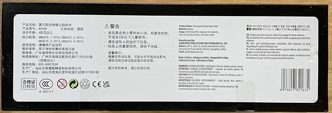 BRICKKK Architecture Big Ben Building Set - Steampunk Clock Tower Construction Kit for Adults and Teens, Famous Landmarks London Model, Collectible Building Bricks Toys