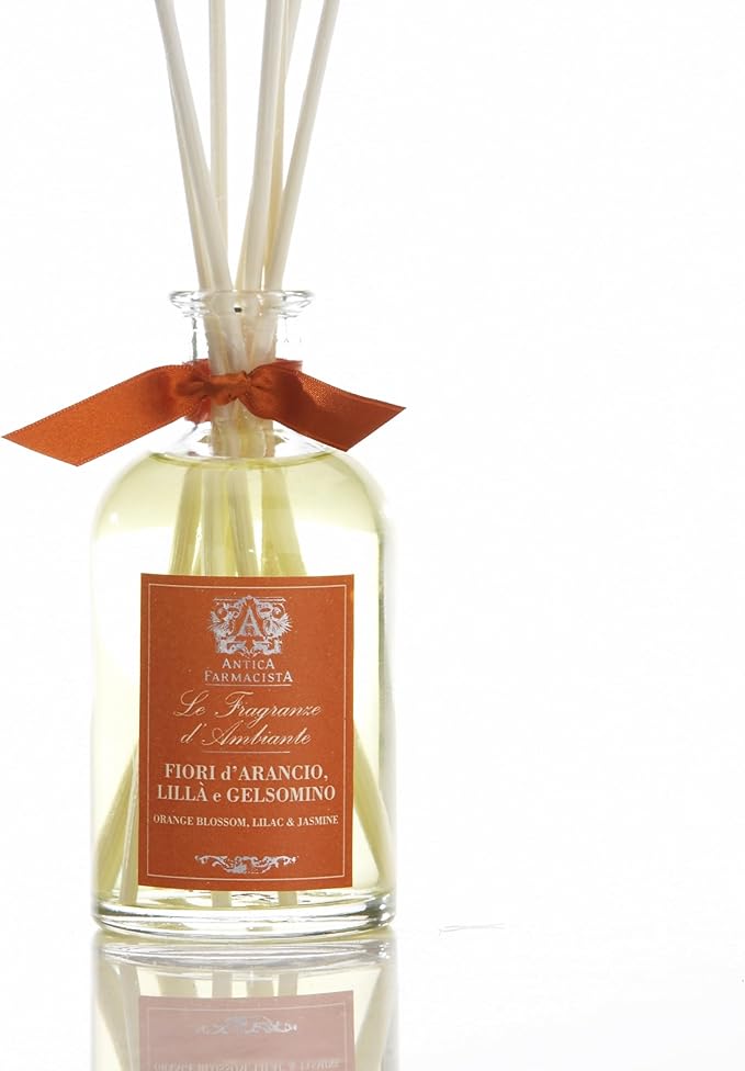 Antica Farmacista Home Ambiance Diffuser, Orange Blossom, Lilac and Jasmine,3.4 Fl Oz
