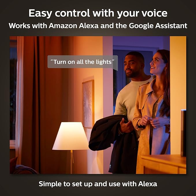 Philips Hue Iris Smart LED Table Lamp, White - White and Color Ambiance - 1 Pack - Control with Hue App - Works with Alexa, Google Assistant, and Apple Homekit
