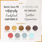 Custom Wood Signs Personalized | Farmhouse Decor | Personalized Signs | Personalized Rustic Wood Signs | Father's Day Gift | Custom Sign | Ready to Hang! (16x24 Inches)