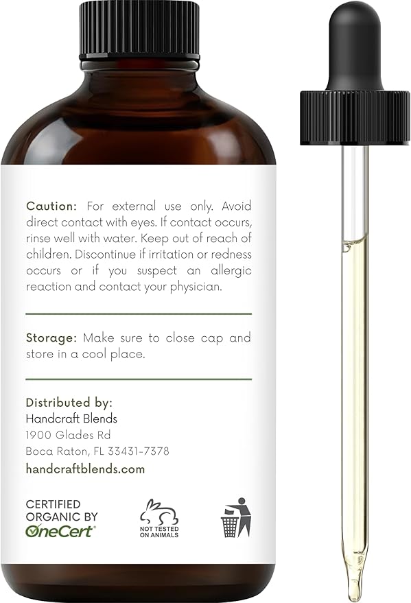 Handcraft Blends Organic Frankincense Essential Oil – 1 Fl Oz – 100% Pure and Natural – Premium Grade Essential Oil for Diffuser and Aromatherapy