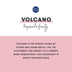 Capri Blue Muse Reed Oil Diffuser - Comes with Diffuser Sticks, Oil, and Glass Bottle - Aromatherapy Diffuser - 7.8 Fl Oz - Volcano