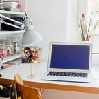 26 PCS Table Number Holder - Table Card Holder Stand Wire Photo Holder with 26 Pcs Floral Table Number Cards, Place Card Holder Stand for Weddings Party Office Paper Memo Menu Note Clips