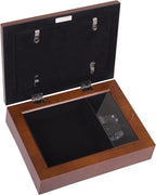 Cottage Garden Cats Grey Brown Kittens in Basket Woodgrain Rope Trim Music Box Plays You are My Sunshine