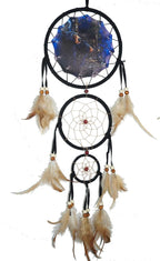 Remorelt Wolf Eagle Bear Dream Catcher Bedroom Wall Decor, Christmas Home Decoration, Room Accessory, White Moon Feather Decoration - Unique Home Craft Wall Pendant (DC16 6Inch Bear)