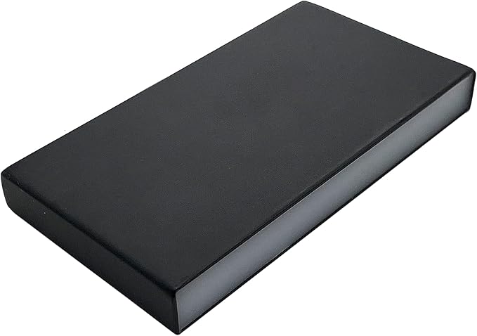 LUMENGY Paver Light Slim 0.5x4 Inch Glare-Free Steel Brick Lighting for Pavers, Walls, Driveway & Pathway Borders 2700K Warm White, Waterproof, Drive-Over Rated - 12V AC/DC