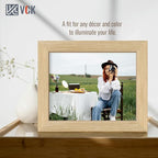 VCK 8x10 Oak Wood Frame for Picture, Natural Solid Wood Photo Frames 3 Pack, Wall Gallery Frame