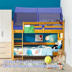 LEEDOR Bed Tent Dream Tents Bed Canopy Shelter Cabin Indoor Privacy Warm Breathable Pop Up Twin/Full/Queen for Kids and Adult Patent Pending(Mattress Not Included)