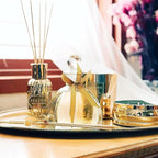 SPRING Fragrance Reed Diffuser Set | 6.1 oz (180ml) | Fragrance Made in France | Home Décor | Scented Aromatic Oil | Room Air Freshener White Flower | Lily, Jasmine, Lily of The Valley and Tuberose