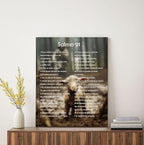 ART Salmo 91 En Español Para Pared Cuadros Cristianos Para Pared En Español, Psalm 91 Wall, Christian In Spanish, Decoraciones Para Cuartos Psalm 91 Framed Wall Decor (Salmo 91