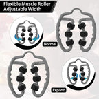 Cellulite Massage Tool Deep Fascia Massager & Dimpled Skin Remover for Legs - Anti-Cellulite Roller Tech with Lymphatic Drainage, Smooth Skin & Pain Relief for Thighs & Buttocks Sculpting