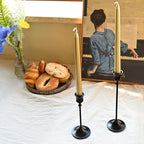 Candlestick Holders Black, 3 Packs Taper Candle Holder for Candlesticks, Candle Sticks Holder Decor for Home Decor