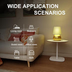 Set of 2 Small Gold Spherical Base Bedside Table Lamp with Textured Linen Shade (Bulb Included)