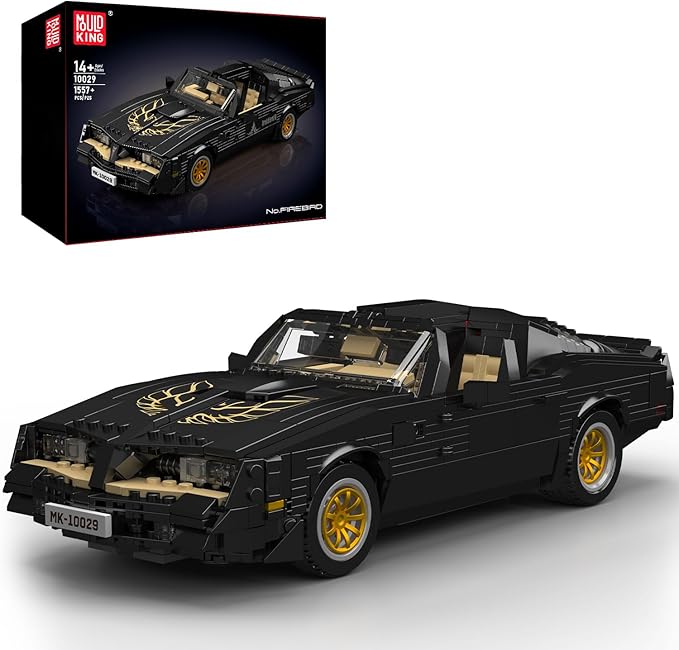 Mould King Classic Supercar Building Set, MOC Sport Car Building Blocks Set, Home Decoration Model Car Kit, Collectible Construction Toys Gift for Teen Adults(1557 PCS)