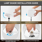 Rechargeable LED Cordless Table Lamp, 5200mAh Battery Operated, 3 Level Brightness, Portable Night Bedside Lamp, Ambient Desk Light for Home Decor, Patio, Restaurant, Dinning(Black)