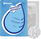 100 Gram 20 Packs Moisture Absorbers, Dehumidifier Bags for Bathrooms, Basements, Rvs, Humidity Packets for Closet