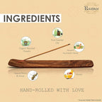 Raajsee Palo Santo Incense Sticks 100 gm Pack-100% Pure Organic Natural Hand Rolled Free from Chemicals-Perfect for Church,Aromatherapy,Relaxation,Meditation,Positivity & Sensual Therapy