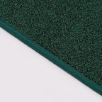 Runner Rug with Non Slip Rubber Backing, Washable Soft Floor Carpet for Kitchen, Hallway, Entryway Indoor, Bedroom, Laundry, Low Pile Area Rugs, Solid Color with Pointillism Style (Green, 2' * 8')