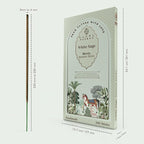 Incense Sticks, White Sage Incense, Pack of 100 Stick, Hand Rolled Aromatic Masala Made with Natural Ingredients, 45-60 Minute Burn Time, Best for Home Fragrance, Meditation, Yoga, Spiritual Healing