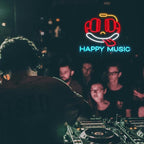 Headphone Neon Sign Dimmable Led Happy Music Neon Light for Wall Decor USB Cute Headset Figure Neon Light Sign for Music Studio Bar Live Music Party Bedroom