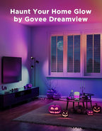 Govee Tree Floor Lamp Compatible with Matter, 3 Rotatable Lights with LuminBlend Technology, Standing Lamp with 64 Dynamic Scenes, Music Sync, Ideal Floor Lamp for Bedroom, Living Room, Reading Room