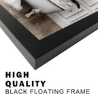 Framed Kids Bathroom Decor Funny Bathroom Wall Art Black and White Wall Decor Cute Penguins in Bathtub Canvas Print Painting Farmhouse Animal Artwork