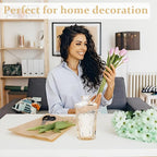 RUCKACE Bud Vases in Bulk 22 Gold Glass Small Vases Flower Vase for Centerpiece Table Wedding Decorations Home Decor Party