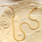 BELLA GLOBE Golden Decorative You Are My Sunshine Music Box with Gold Plated Herringbone Necklace for Women Gold Choker Necklace Jewelry Box with Necklace Hooks Sunflower Thinking of You Mom Gifts