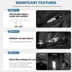 Bed Tent,Portable Privacy Sleeping Bed Canopy,Blackout 90% Drapes for Kids and Adult,Indoor Space Tent with Breathable Large Mesh Windows