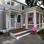 Large-Planter-Indoor-Outdoor Plant Pots, 14 inch 4 Pack Plastic Flower Pots with Saucer And Drainage Holes, Modern Garden Planters For Planting Medium Large Plants， Decorative Resin Garden Pots