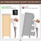 Farmhouse 8 Drawer Dresser for Bedroom, 41" Tall Wood Chest of Drawers, 43.3" Wide Dresser TV Stand, Storage Closet Drawer Organizer for Bedroom, Walnut