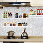 AZSKY Classic Nursery Book Shelves White Wall Book Shelves Kids Bookshelf for Bedroom Bathroom Décor Wall Ledge Shelves 36 in Hanging Shelves a Set of 3