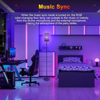 Crystal Floor Lamp,LED Modern Tall Light Standing Lamp, RGB LED Floor Lamp with On/Off Foot Switch Silver Tall Pole Lighting for Bedroom Remoter &APP Control Stepless Dimmable (E26 Base)