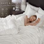 SilKicah Mulberry Silk Comforter Twin Size for All Season, 100% Natural Long Strand Silk Filled Comforter, Pure Silk Quilt Blanket Duvet Breathable Lightweight (68"×86")