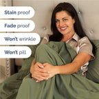 Full Size 4 Piece Sheet Set - Comfy Breathable & Cooling Bed Sheets Set - Hotel Luxury Bedding for Women, Men, Kids, Teens, Boys & Girls - Deep Pockets, Soft and Wrinkle Free - Oeko-Tex - Sage Green