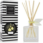 LOVSPA Reed Diffuser Set, Pomelo Grapefruit Scented Oil Diffuser with Sticks, Home Fragrance Accessories for Bathroom Shelf Decor, Aroma Diffusers for Home or Office Desk, USA Made