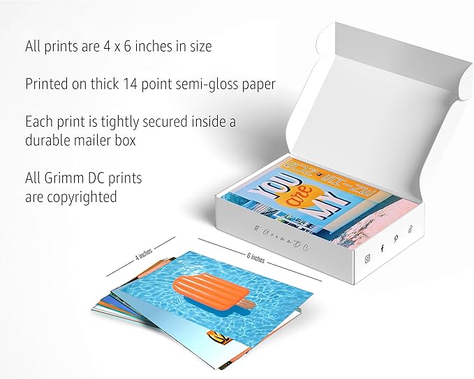 Y2K BOO Peachy Teal Wall Collage Kit - 50 Trendy Peach and Teal Aesthetic Photos for Dreamy Spaces, Perfect Room Decor for Teens, 4"x6" Preppy Wall Art for College Dorms