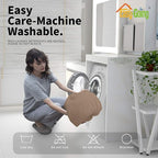 Easy-Going 8 Pieces Recliner Sofa Stretch Sofa Slipcover Sofa Cover Furniture Protector Couch Soft with Elastic Bottom Kids, Spandex Jacquard Fabric Small Checks Camel