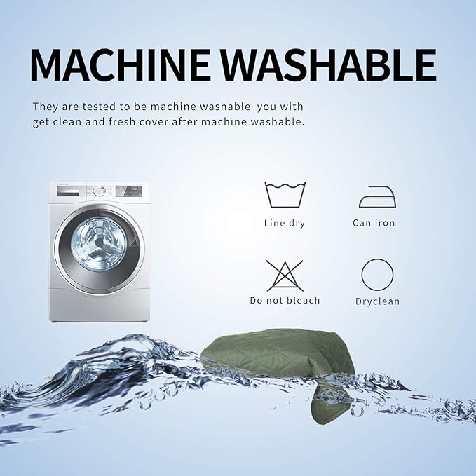 Easy-Going L Shape Sofa Slipcover - Reversible Chaise Cover - Furniture Protector for Pets, Kids, Dogs, Cats (Small, Greyish Green/Greyish Green)