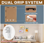 1 Pack Kids Artwork Frames 10x12.5 Inch Changeable Kids Art Frame with Front Opening for Art Display, Horizontally Vertically Wall Mount for Kids Drawing & School Projects (Wood)