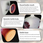 Ceramic vVase Living rRoom Home Decoration Ornament Hand-Painted Landscape Flower Vase Art Collectible (8.67 x 4.72in)