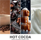 Set of 6 Fall Scented Candles 9 oz Aromatherapy Non Toxic Soy Wax Birthday Candles for Halloween Christmas Easter, Birthday Gifts for Women Men Back to School Gifts for Students, 6 Warmful Scents