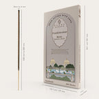 Incense Sticks, Frankincense & Myrrh Incense, Pack of 100 Stick, Hand Rolled Aromatic Masala Made with Natural Ingredients, 45-60 Min Burn Time, Best for Home Fragrance, Meditation, Yoga, Relaxation