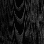 24 Inch Floating Shelves for Wall Set of 2, 8"D Wood Grain Bathroom Shelves with Invisible Brackets, Easy Install Engineered Wood Storage Shelves for Kitchen, Living Room, Bedroom, Black Finish