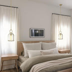 Crystal Brass Pendant Light Fixtures, Modern 8inch Pendant Lights Kitchen Island, Island Lights for Kitchen,Crystal and Gold Pendant Light, Indoor Pendant Lighting,E12 Bulb Included